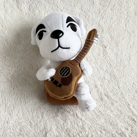 Animal Crossing KK Slider Sitting 8" Plush Stuffed Animal Dog Nintendo Toy - Picture 1 of 5